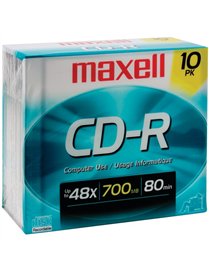 80MIN/700MB CD-R 10PK