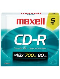 700MB CD-R 5PK
