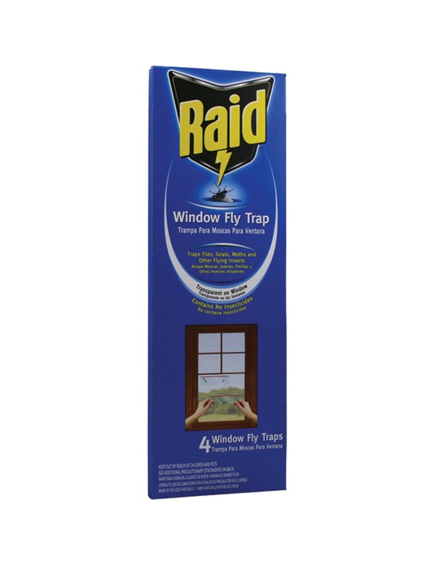 WINDOW FLY TRAP 4PK