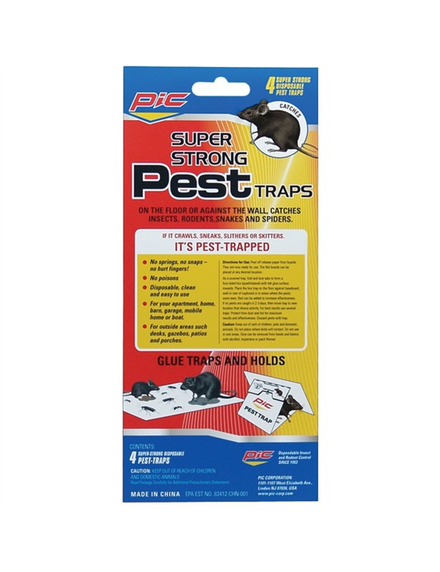 GLUE PEST TRAP 4PK