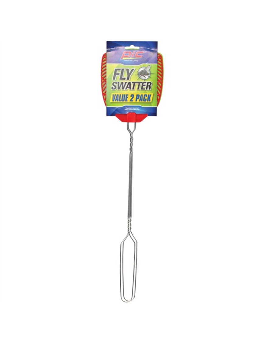 WIRE HNDL FLY SWATTER 2PK