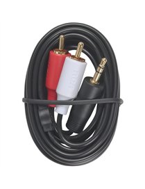 3.5MM TO 2 RCA PLUG Y
