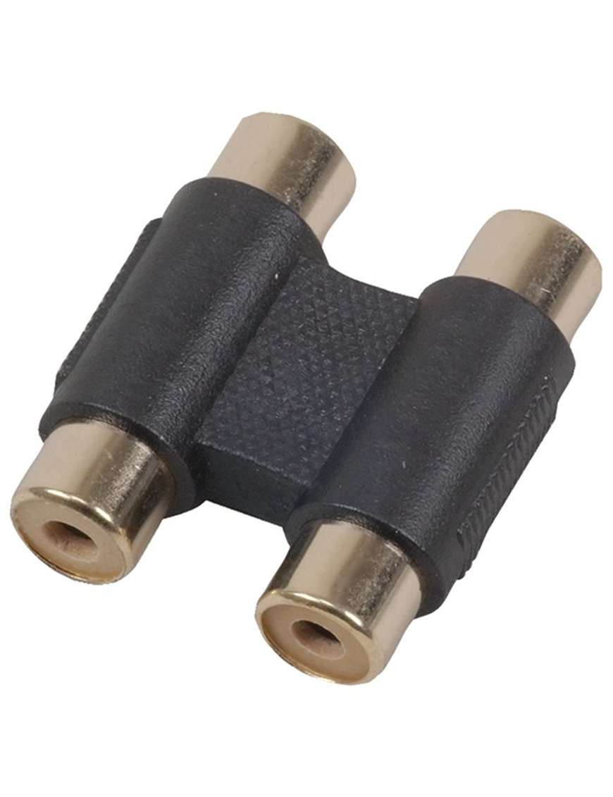 RCA INLINE CONNECTOR 2 PK