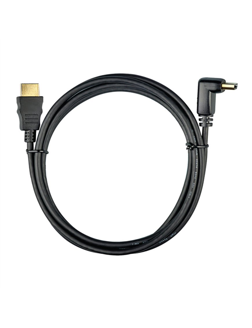 6FT HDMI CBL SNGL 90 DGRE