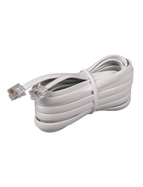 15FT PHN LINE CORD WHT