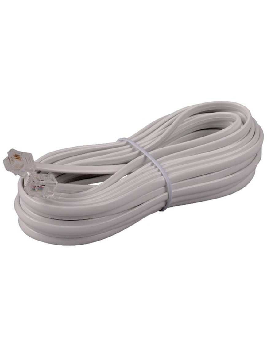 25FT PHN LINE CORD WHT