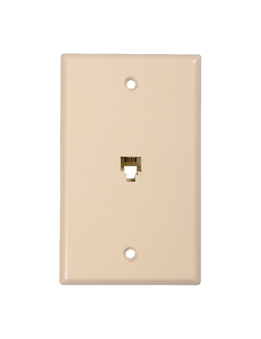 IVORY PHONE WALL PLATE