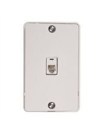 WALL PHONE MOUNT WHT