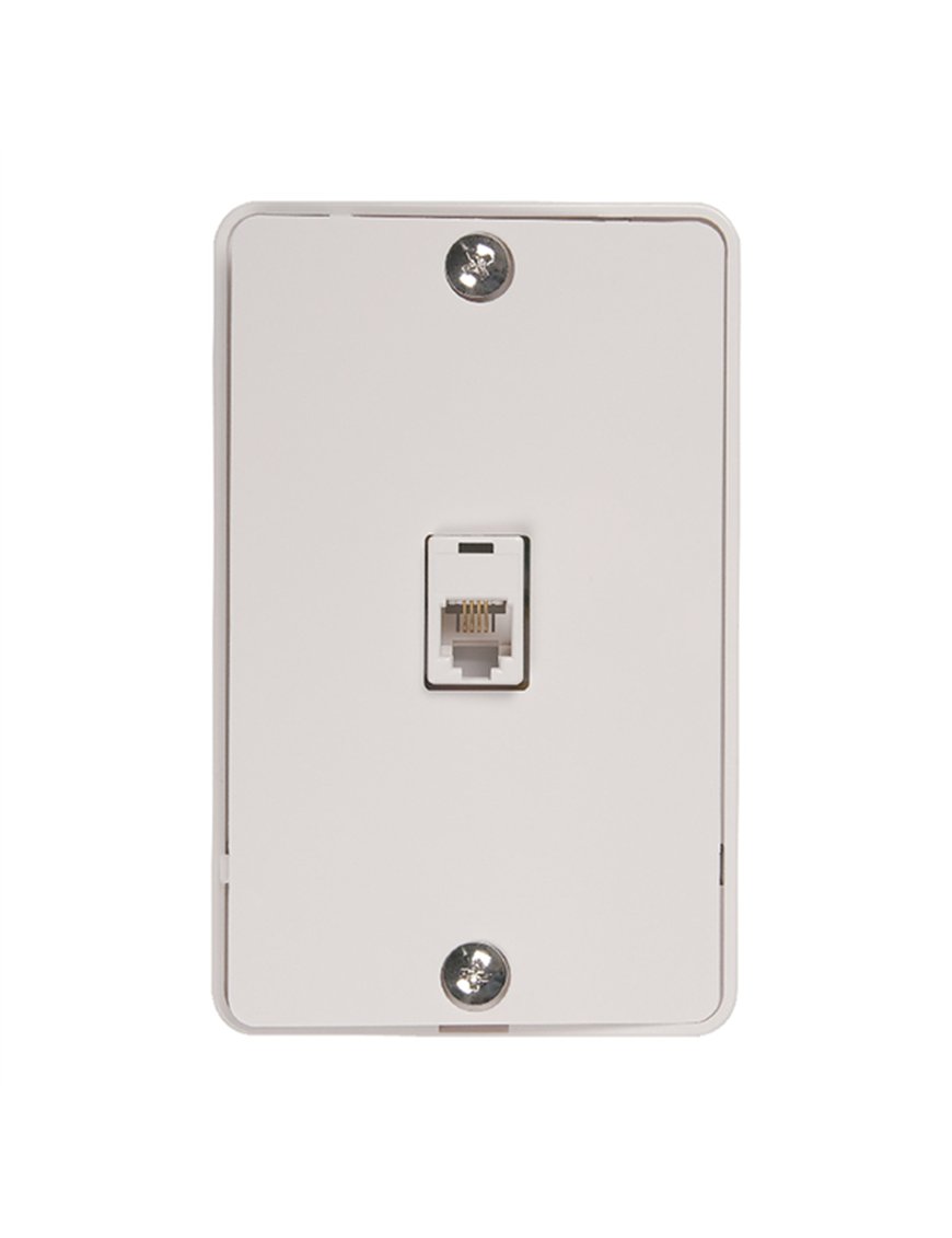 WALL PHONE MOUNT WHT