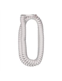 25FT HANDSET COIL CORD W
