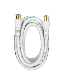 6FT RG6 CABLE WHT