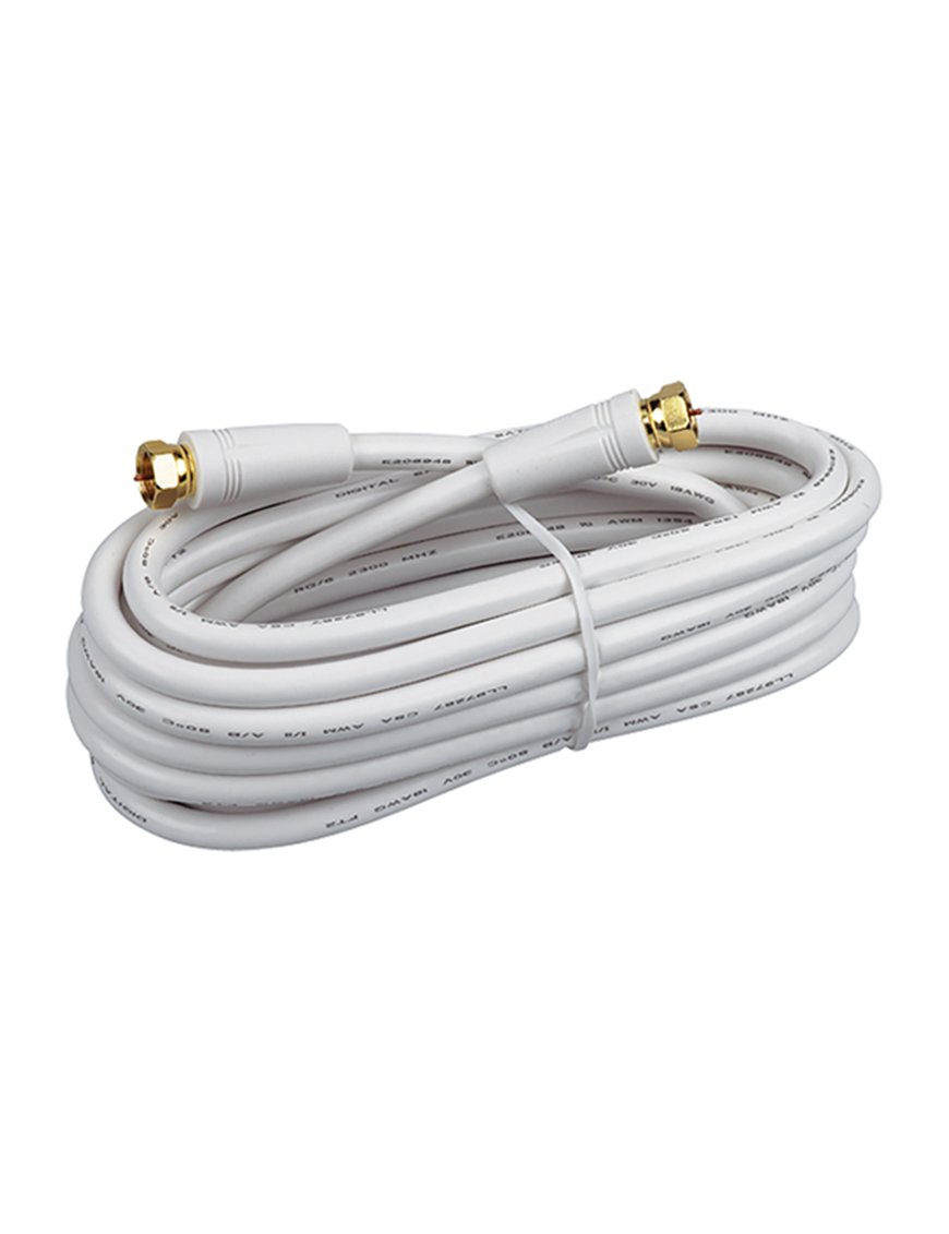 12FT RG6 CABLE WHT