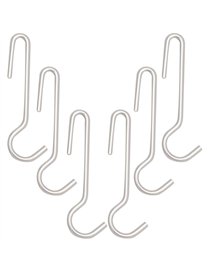 POT RACK HOOKS 6PK CHROME