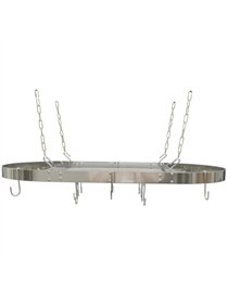 STAINLESS STEEL OVAL POT