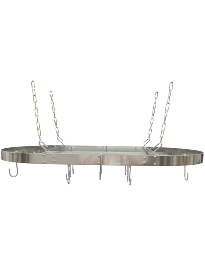 STAINLESS STEEL OVAL POT