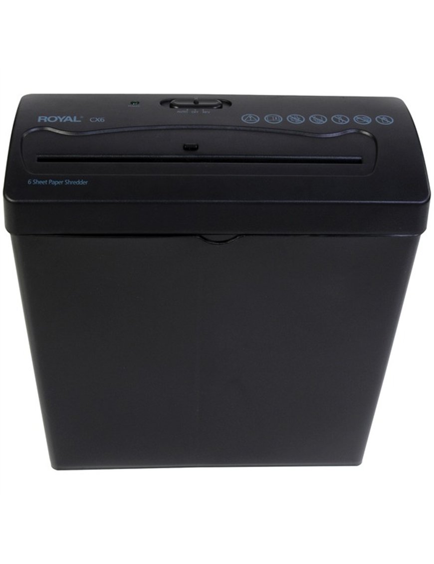 CX6 6 SHEET XCUT SHRDDR