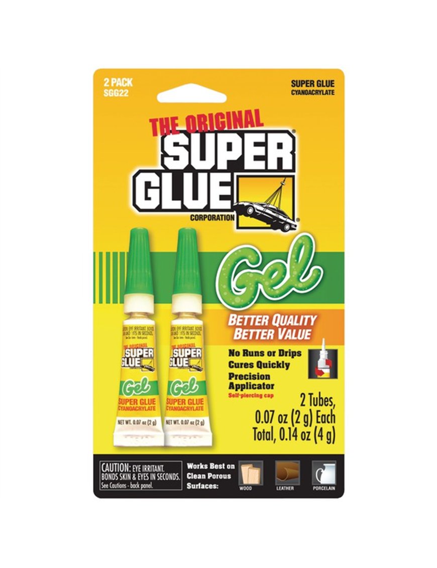 THICK GEL SUPER GLUE-2 PK