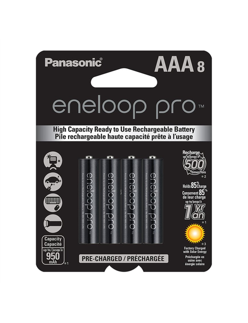 AAA ENELOOP XX BATT 8 PK