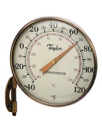 4.25IN DIAL THERM BRZ