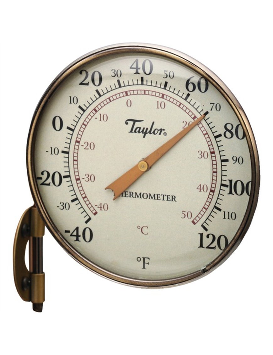 4.25IN DIAL THERM BRZ