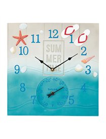 SUMMERTIME CLOCK/THERM