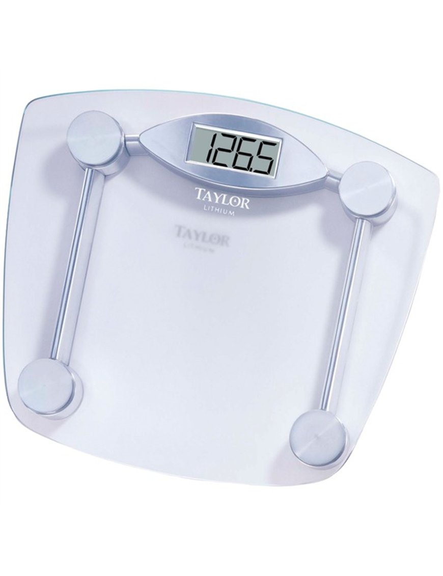 CHROME/GLASS DIGITL SCALE