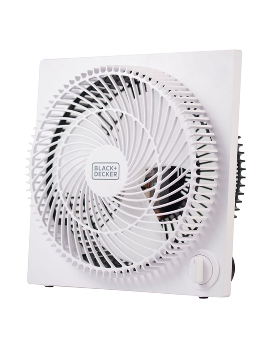 9IN BOX FAN WHT