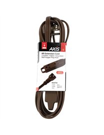 8' 3 OUT EXT CORD WH BRN