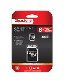 MICROSDHC/SDADAPT 8GB
