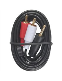 3.5MM TO 2 RCA PLUG Y