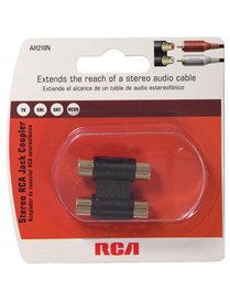 RCA INLINE CONNECTOR 2 PK