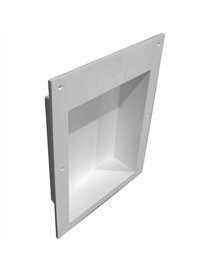 DRYER OUTLET BOX WHT