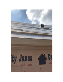 6IN ROOF CAP BLK COLLAR