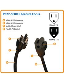 1FT PWR EXTENSN/ADAPTR