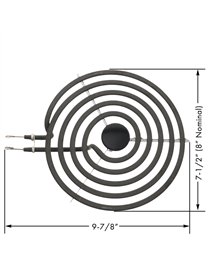 8IN 5TURN SURFACE ELEMNT