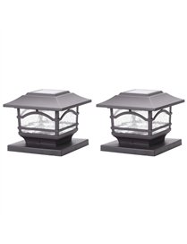 2 DECK LIGHT DRK BRNZ