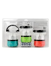 3PK 4AA 4LED MINI LANTERN