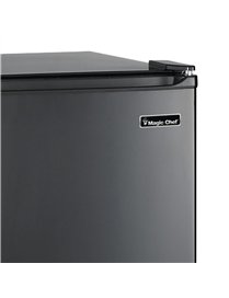 3.5CU FT BLK DFRST RFGRTR