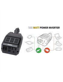 100W POWER INVERTER BLK