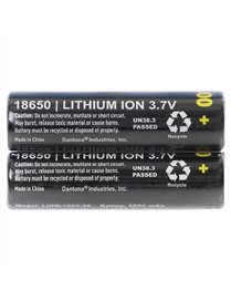 2PK 18650 RTL CRD BATT