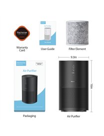 EPI236 AIR PURIFIER BLK