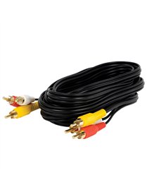 CABLE STEREO VCR DUB 12'