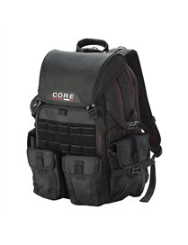 17IN CORE GAM BCKPK BK/RD