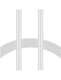 4FT FLT APPL LIT CBL WHT