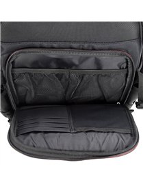 17IN CORE GAM BCKPK BK/RD