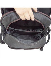 17IN CORE GAM BCKPK BK/RD