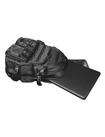 17IN CORE GAM BCKPK BK/RD