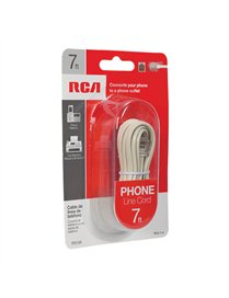7FT PHNE LINE CORD