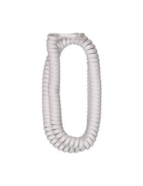 25FT HANDSET COIL CORD W