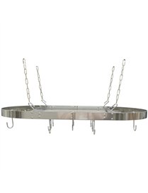 STAINLESS STEEL OVAL POT